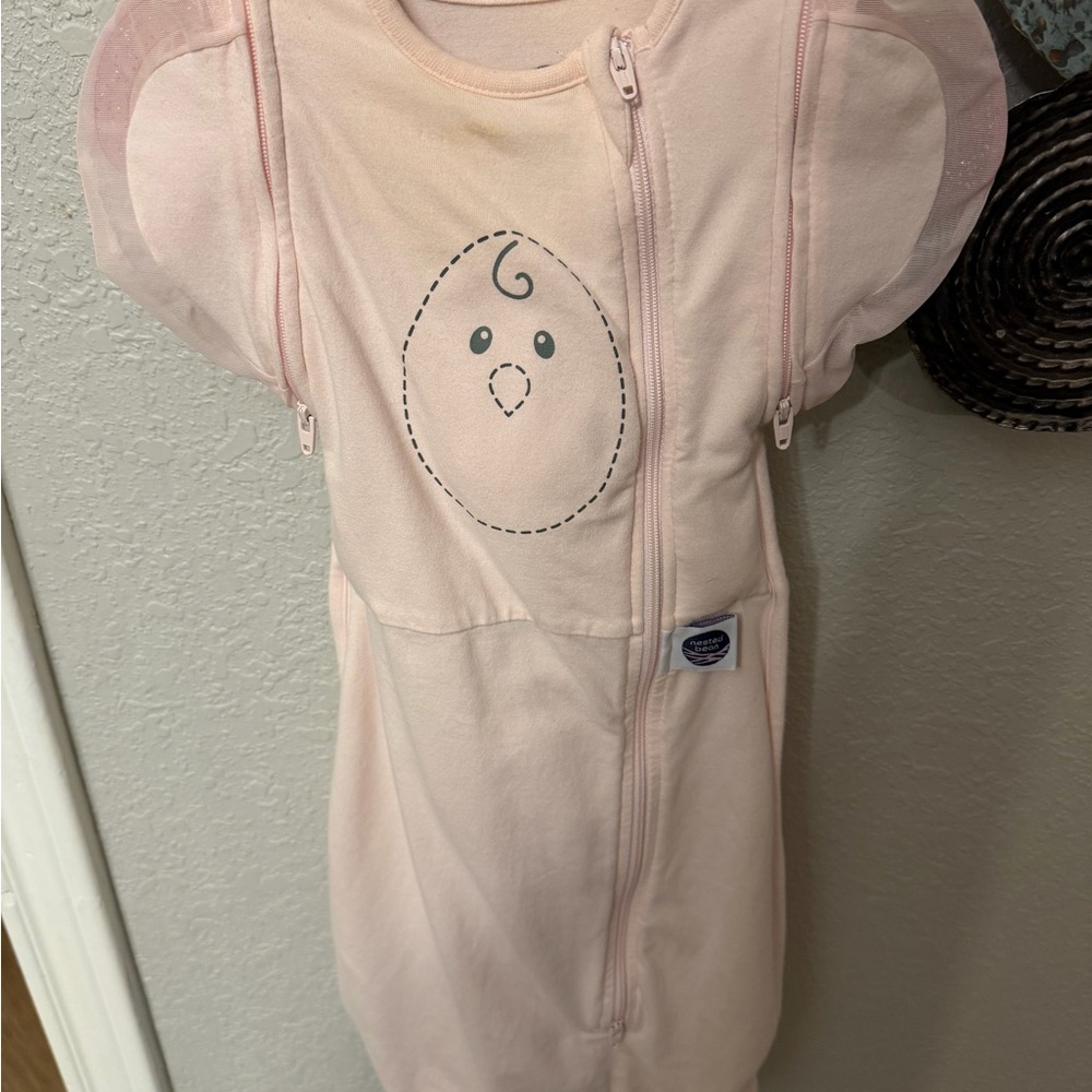 Nested Bean Pink Zen One Swaddle